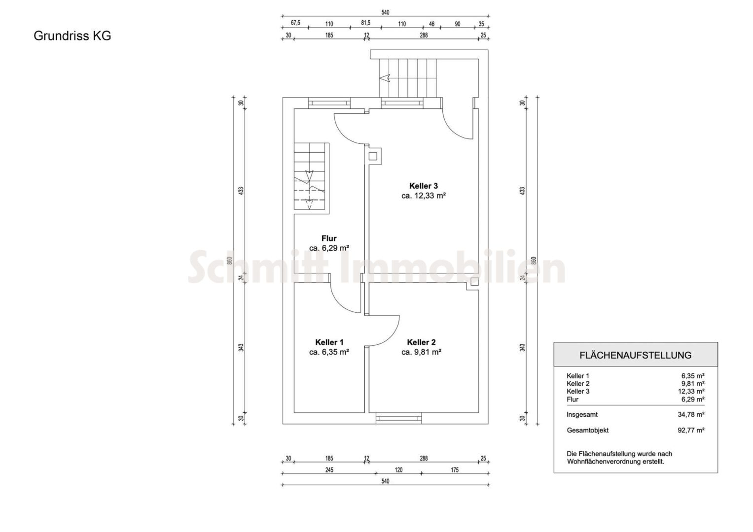 Grundriss KG