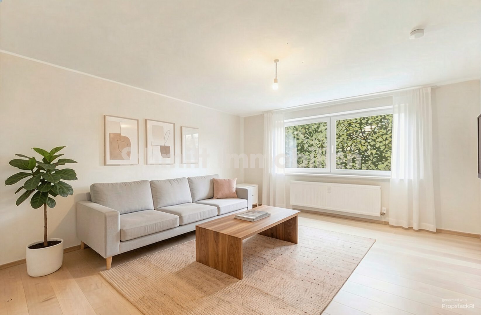 Wohnzimmer visualisiert